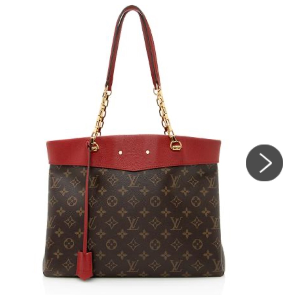 Louis Vuitton Monogram Canvas Pallas Shopper Tote